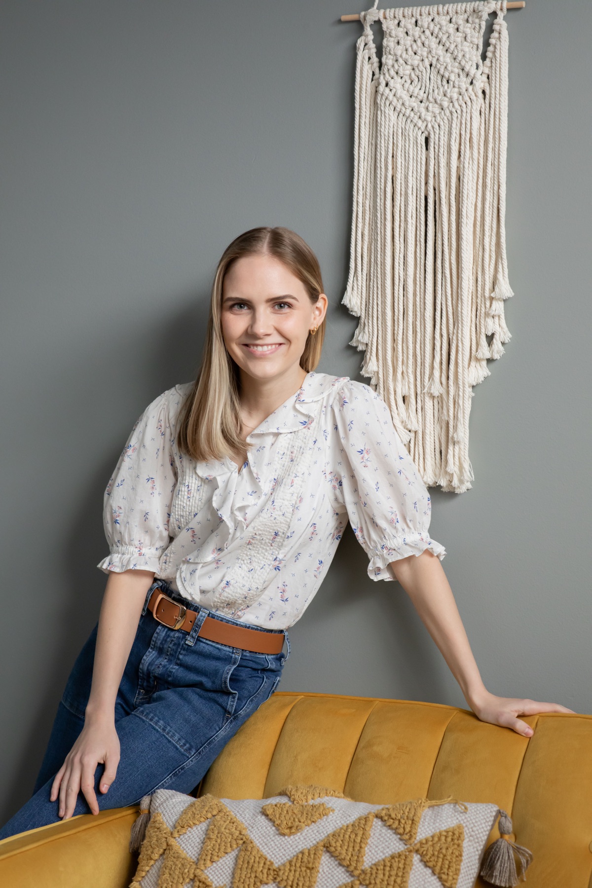 Olivia Brooks, couples therapist in Nashville, in her office
